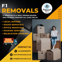 Man with a van house removal commercial moving service 
