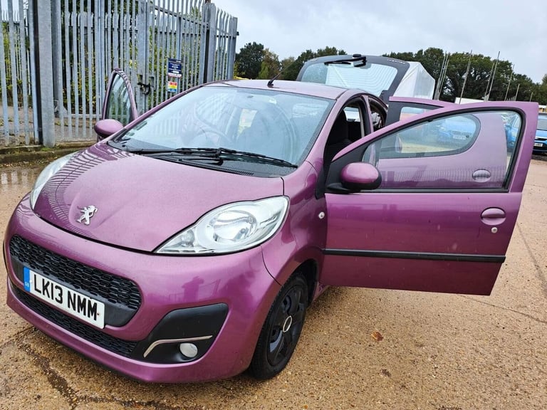 2013 Peugeot 107 1.0 12V Active 2 Tronic Euro 5 5dr Hatchback Petrol Automatic