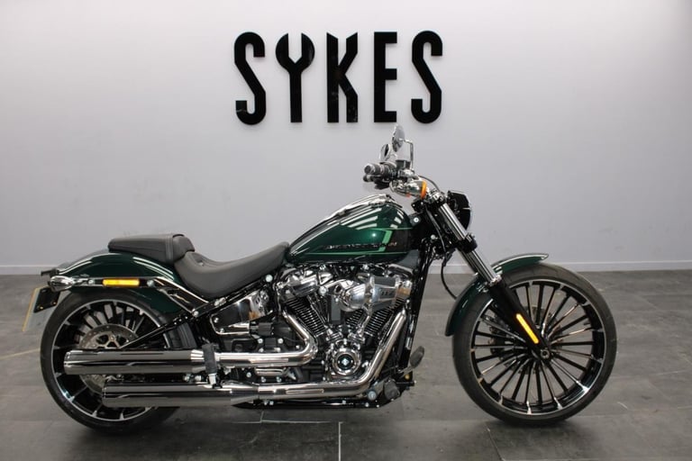 2024 Harley-Davidson FXBR Softail Breakout 117 in Alpine Green