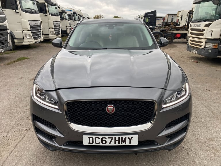 2018 JAGUAR F -PACE PORTFOLIO AWD DIESEL SUV DAMAGED SALVAGE CAT N NO DAMAGE