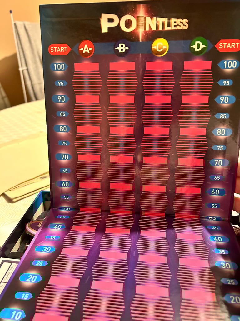 Pointless board game