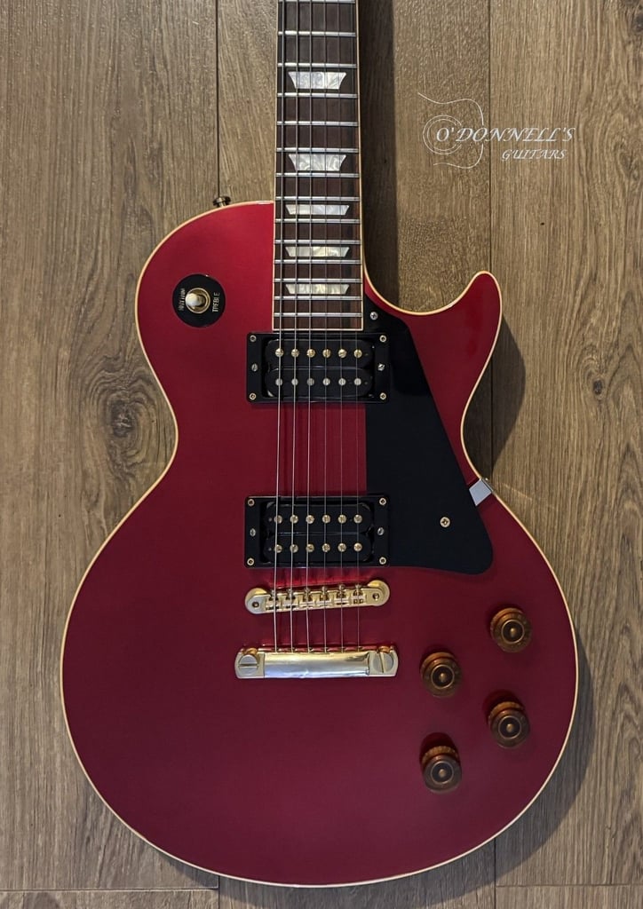 Gibson Custom Shop 1 of 25 LTD ED Les Paul Standard *Jimmy Page #3* Candy Apple Red over Gold Top