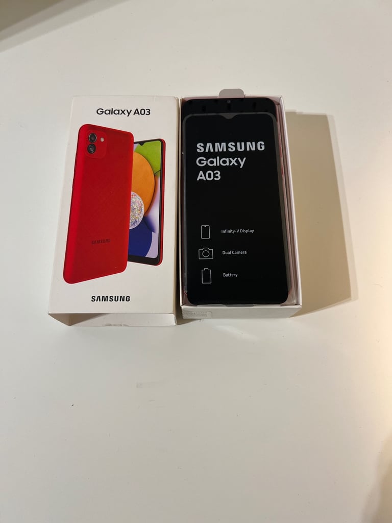 Samsung galaxy Dual sim A03 , 128 GB unlocked brand new 