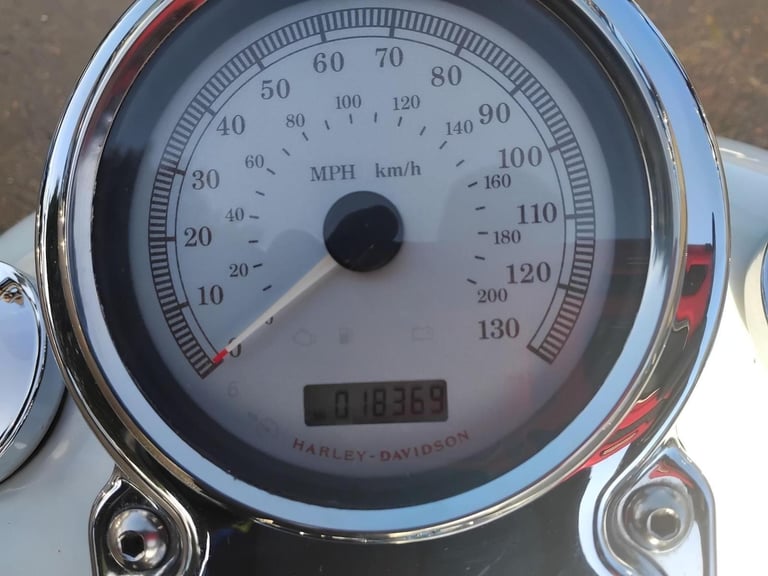 2006 56 HARLEY DAVIDSON FXDC SUPER GLIDE CU 1584 SUPERGLIDE CUSTOM CRUISER WHITE