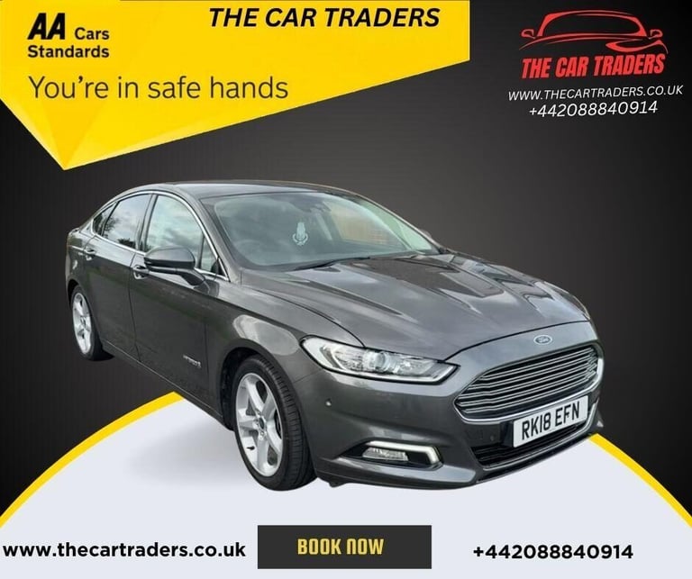 image for 2018 Ford Mondeo 2.0 TiVCT Titanium Edition Saloon 4dr Petrol Hybrid CVT 6Spd Euro 6 (s/s) ( Salo...