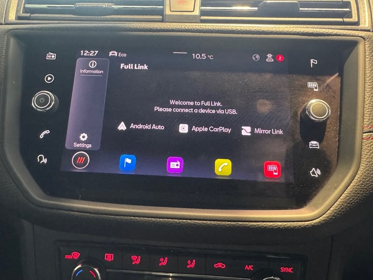 2020 SEAT Arona 1.0 TSI 115 FR [EZ] 5dr DSG Hatchback Petrol Automatic