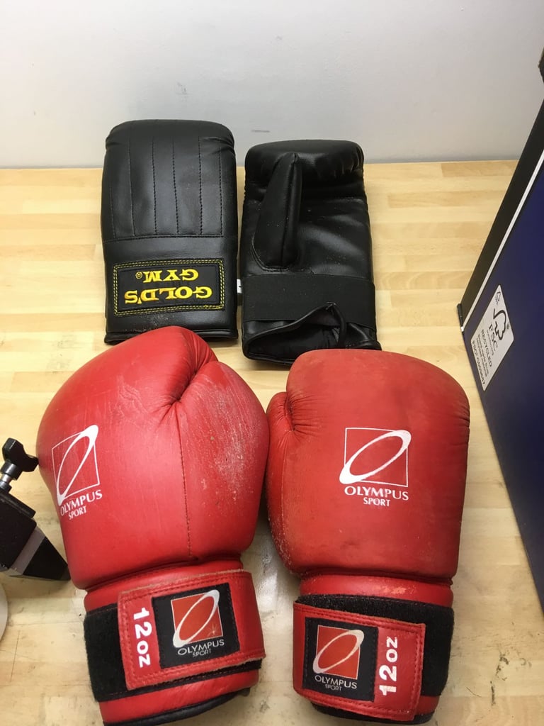 image for Punch bag and two sets of Boxing gloves