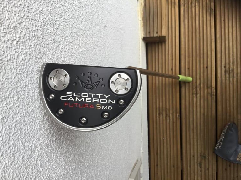 Scotty Cameron 5MB Mallet Putter (34 inches) Fitted with limited edition Circle T Dancing Grip. 