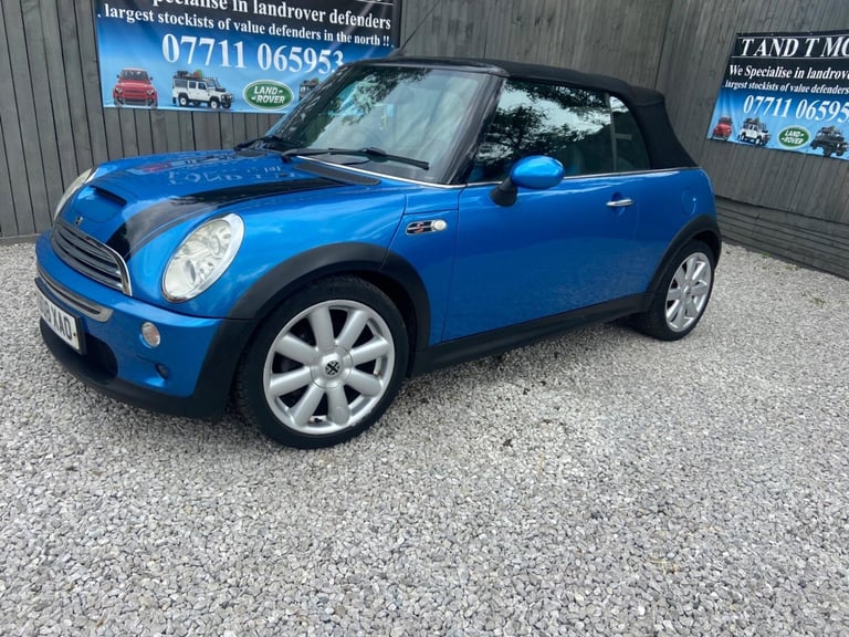 2008 MINI Convertible 1.6 Cooper S Euro 4 2dr CONVERTIBLE Petrol Manual