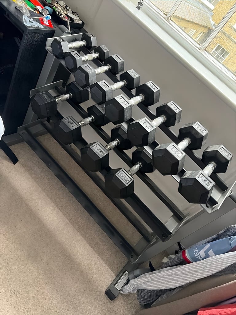 Weight rack and weights 