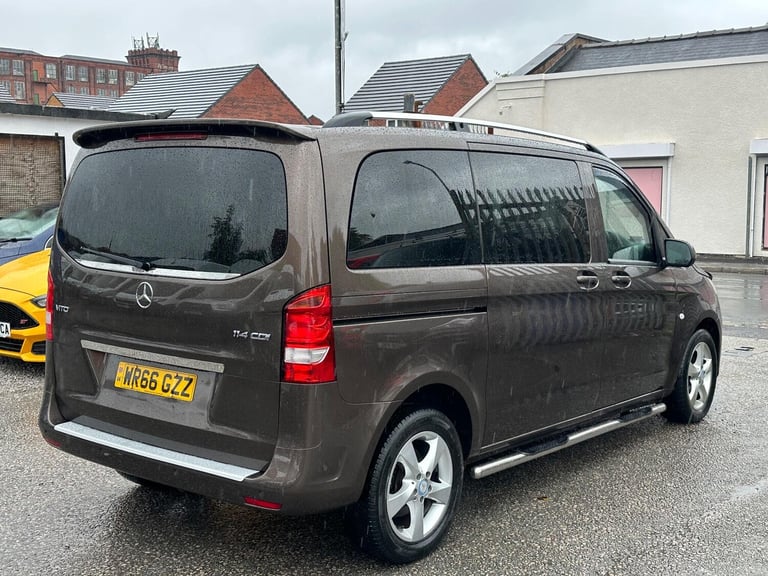  Mercedes-Benz Vito 2.1 114 CDI BlueTEC Crew Van RWD L1 Euro 6 (s/s) 5dr Diesel Manual