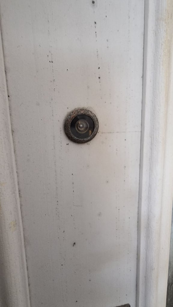 Composite external front door