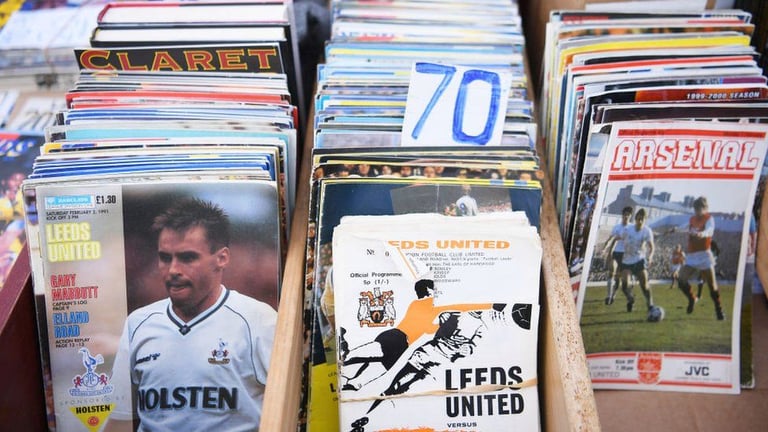 Football Programmes From Any Era, In Any Condition. Location Southampton/New Forest