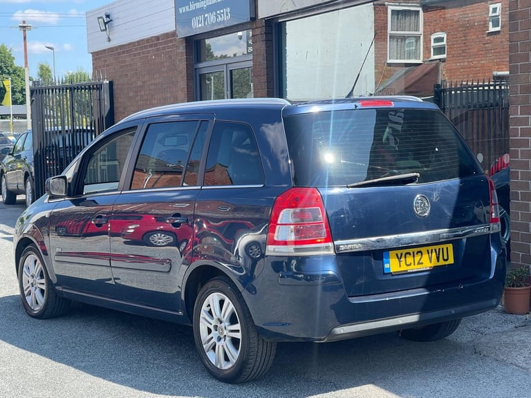 2012 Vauxhall Zafira 1.7 CDTi ecoFLEX Design Euro 5 5dr (SNav) MPV Diesel Manual