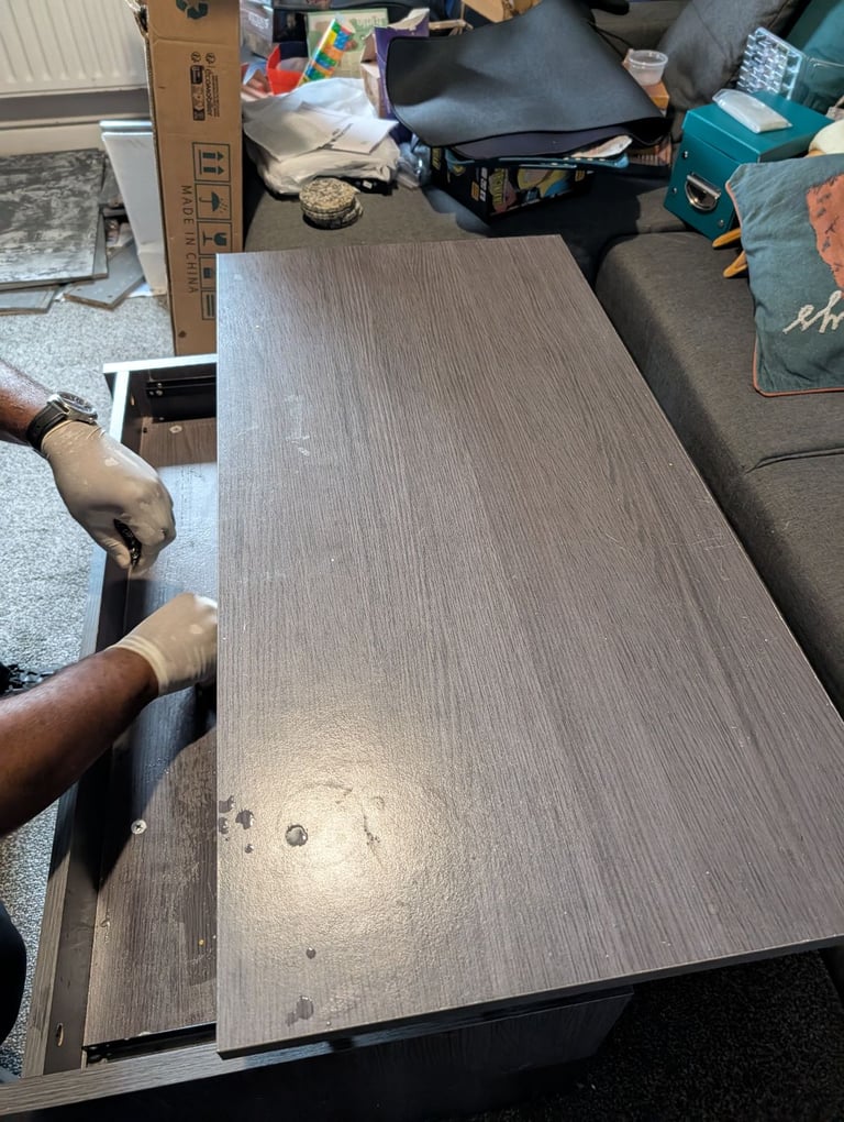 Lift top coffee table - Grey Oak 