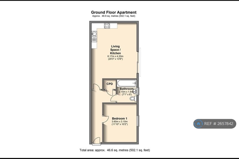 1 bedroom flat in Riverside House, Sheffield, S2 (1 bed) (#2657842)