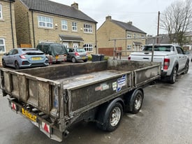 Ifor Williams tipping trailer 