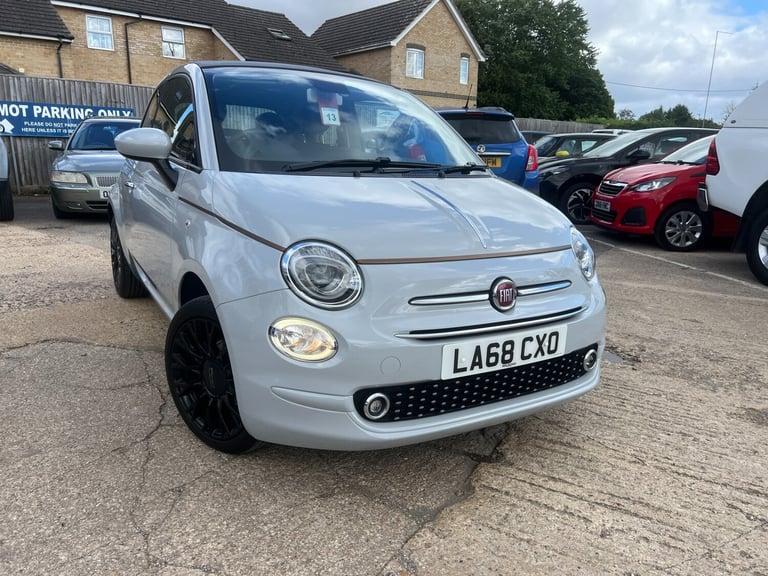 2019 Fiat 500 1.2 Collezione 2dr CONVERTIBLE Petrol Manual