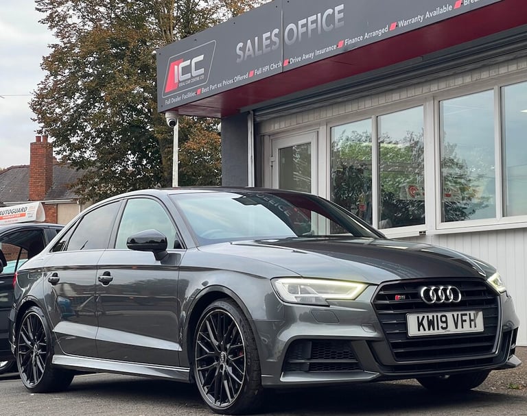 2019 Audi S3 2.0 TFSI Black Edition Saloon 4dr Petrol S Tronic quattro Euro 6 (s/s) (300 Saloon P...