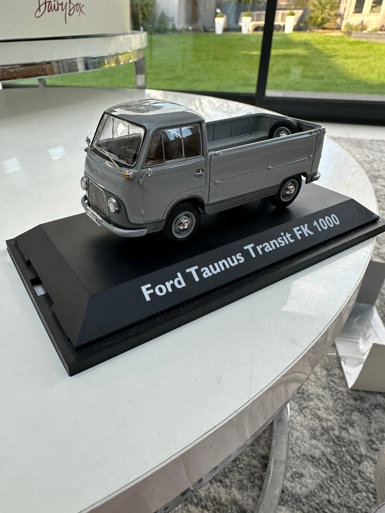 SCHUCO 1:43 FORD TAUNUS TRANSIT FK1000 -Ltd vintage die cast model | in ...