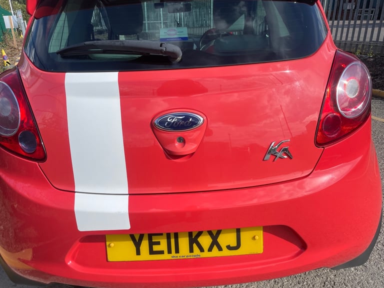 FORD KA 1.2 GRAND PRIX S/S 11 REG RED 3 DOOR MOT FEBRUARY 16TH 2026 TAX £35 LOW INSURANCE 50+MPG