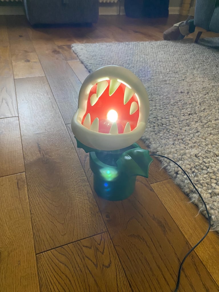Super Mario Piranha Plant Lamp