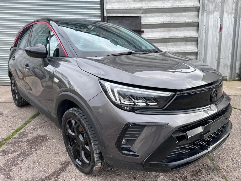 2024 73 REG VAUXHALL CROSSLAND GS 1.2 PETROL AUTO DAMAGED REPAIRABLE SALVAGE