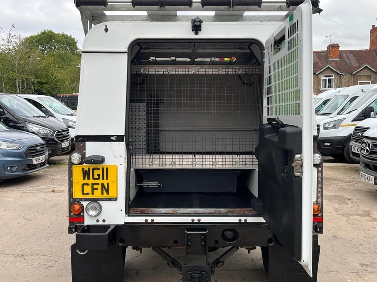 2011 LAND ROVER DEFENDER 110 4X4 PICK-UP HARD TOP UTILITY WITH PTO DRIVEN WINCH