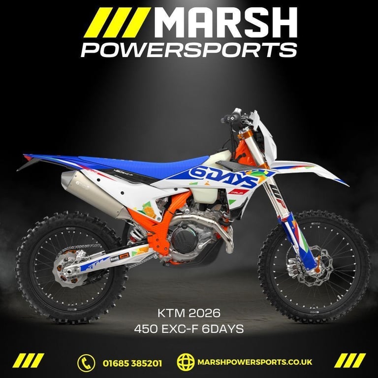 image for KTM 450 EXC-F 6DAYS 2026 - KTM Main Dealer - Reserve Now!