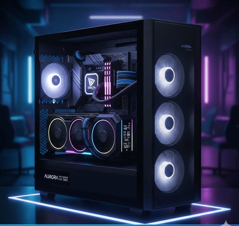 image for Radeon RX 9070 XT | Ryzen 7 7800X3D | 32GB DDR5 RAM | 2TB NVME SSD