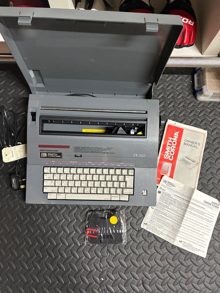 SMITH CORONA CX380 ELEC TYPEWRITER 