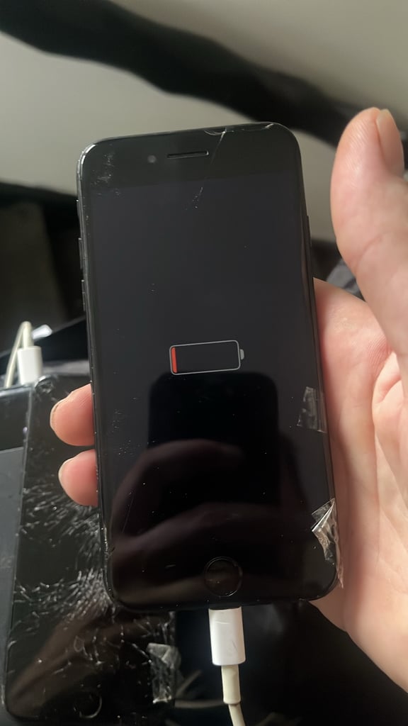 image for X5 iPhones £50 working just broke screens and some backs  