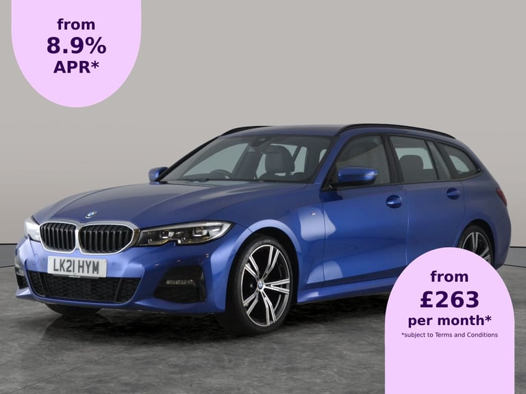 2021 BMW 3 Series 2.0 318i M Sport Touring 5dr Petrol Auto Euro 6 (s/s) (156 ps) - WIRELESS C Est...