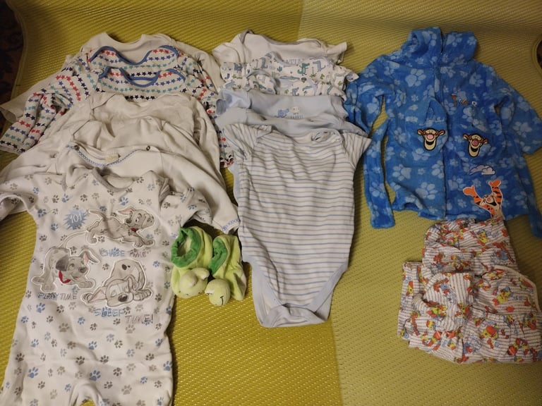 Baby and boys clothes.