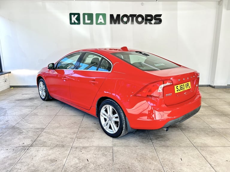 VOLVO S60 2.0 D3 SE Red Manual Diesel 2010