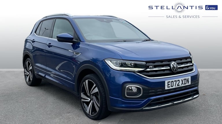 image for 2022 Volkswagen T-Cross 1.5 TSI EVO R-Line SUV 5dr Petrol DSG Euro 6 (s/s) (150 ps) SUV Petrol Au...