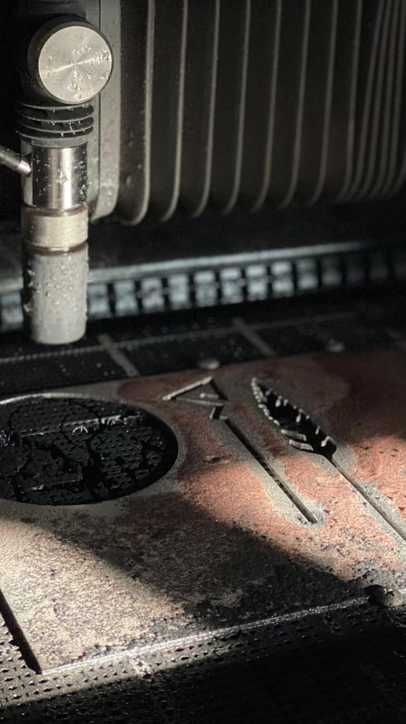 Wazer Desktop Waterjet Cutter