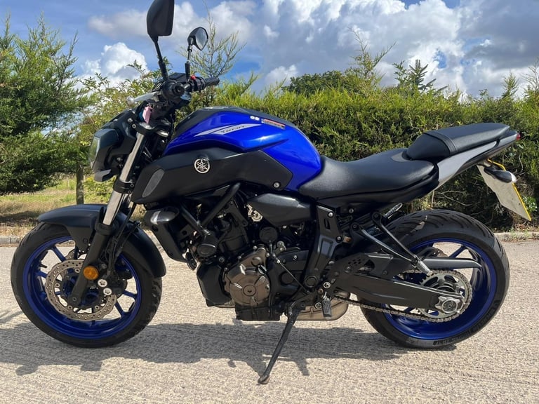 2020 20 YAMAHA MT07 ABS MT-07 MT 07 700cc ROADSTER NAKED - FSH BLUE