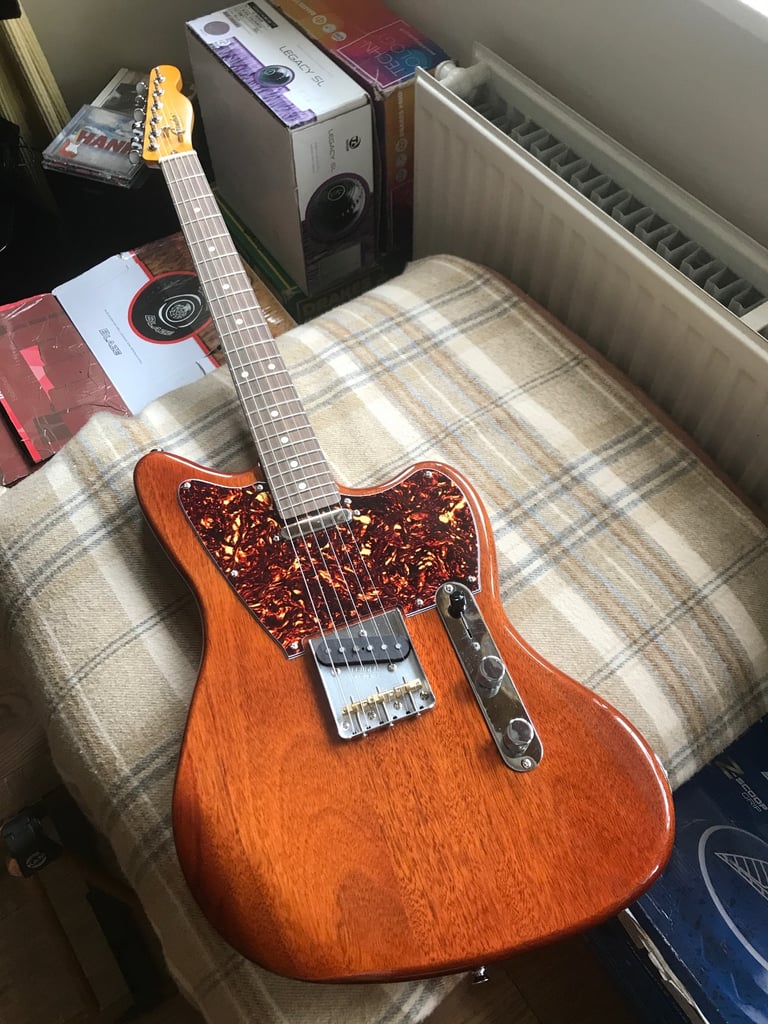 Fender Tele/Jazzmaster style Custom Built guitar. Mint Condition.