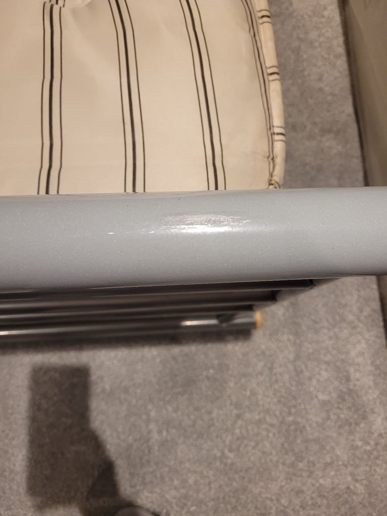 Metal double bed frame