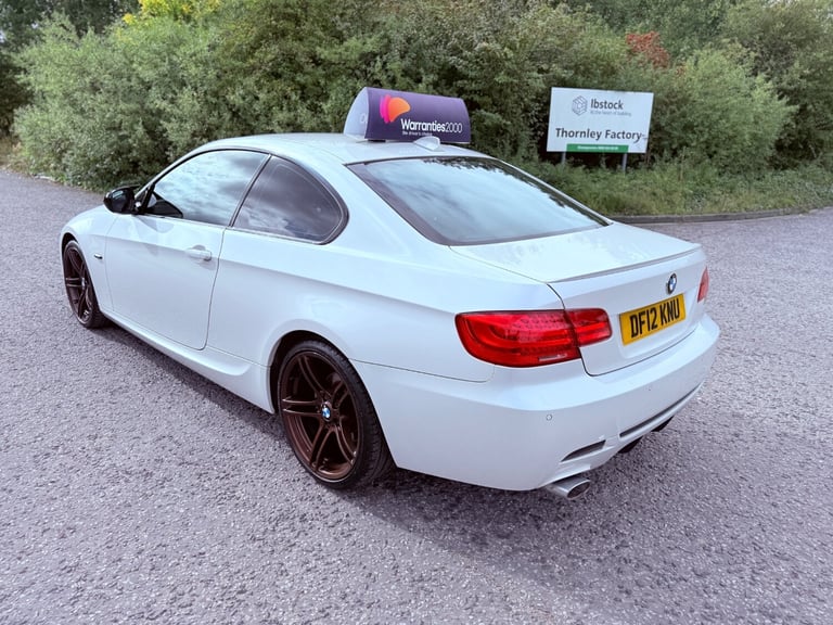 2012 12 BMW 320D 2.0 SPORT PLUS 6 SPEED MANUAL COUPE STUNNING PEARL WHITE 