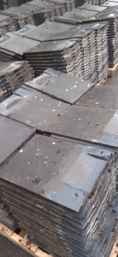 Bangor Blue Slates granite step scill roof ridge floor tiles chimney pot's brick reclaimed 