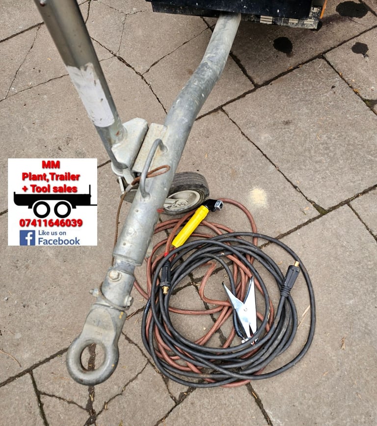 Genset welder generator 2013 / 93 hours see description + video £4500+vat