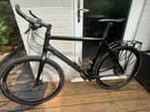 XL Gravel Bike Cannondale Hybrid Commuter Bicycle 24gears DiscBrakes FullWorkingOrder