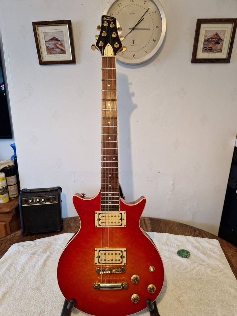 image for VINTAGE DOUBLE CUT AWAY WITH COIL TAP