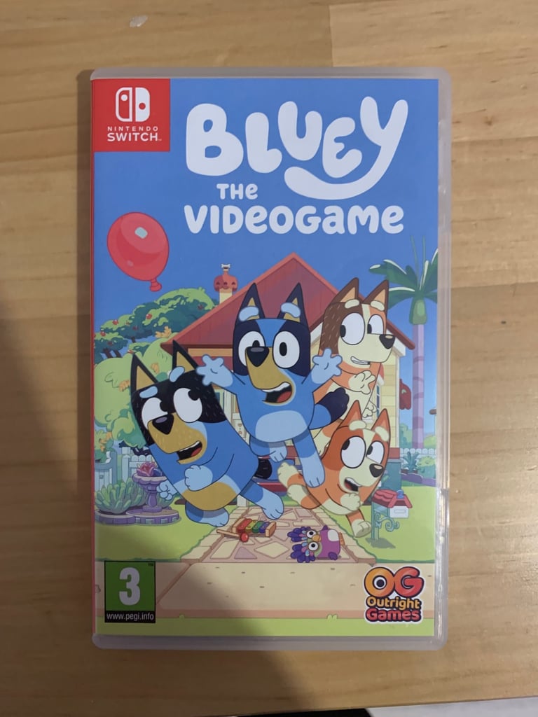 Bluey bingo Nintendo Switch game