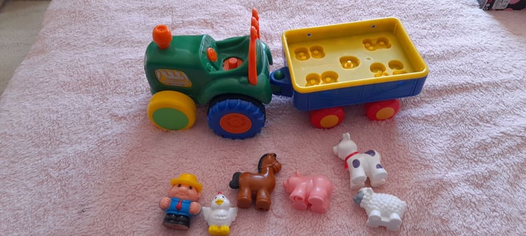 Kiddieland Farm Tractor & Trailer