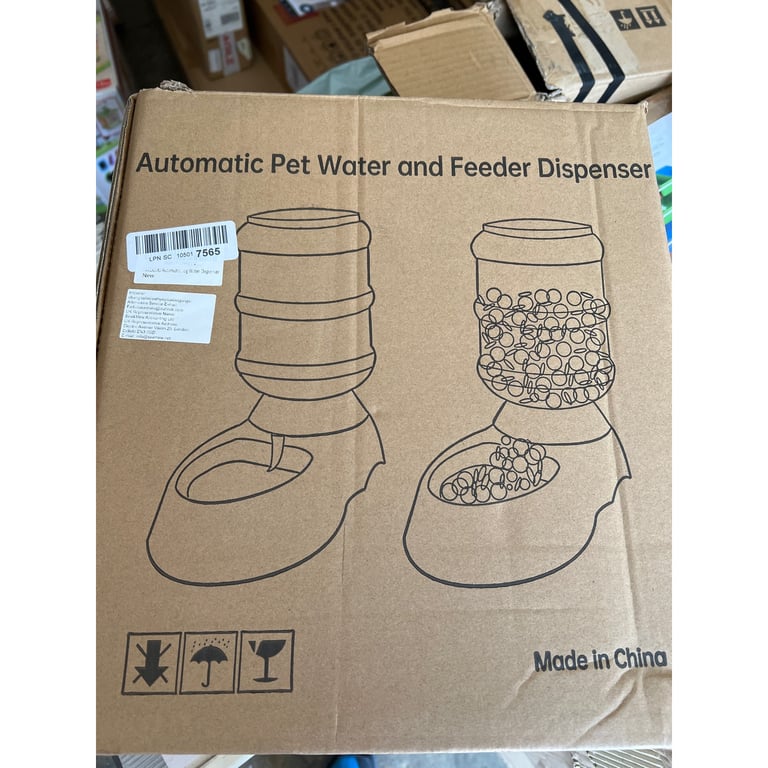 Automatic Pet Waterer and Feeder