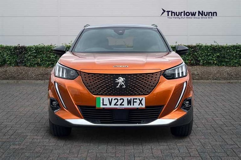 2022 Peugeot E-2008 50kWh GT Premium SUV 5dr Electric Auto (7kW Charger) (136 ps) SUV Electric Au...