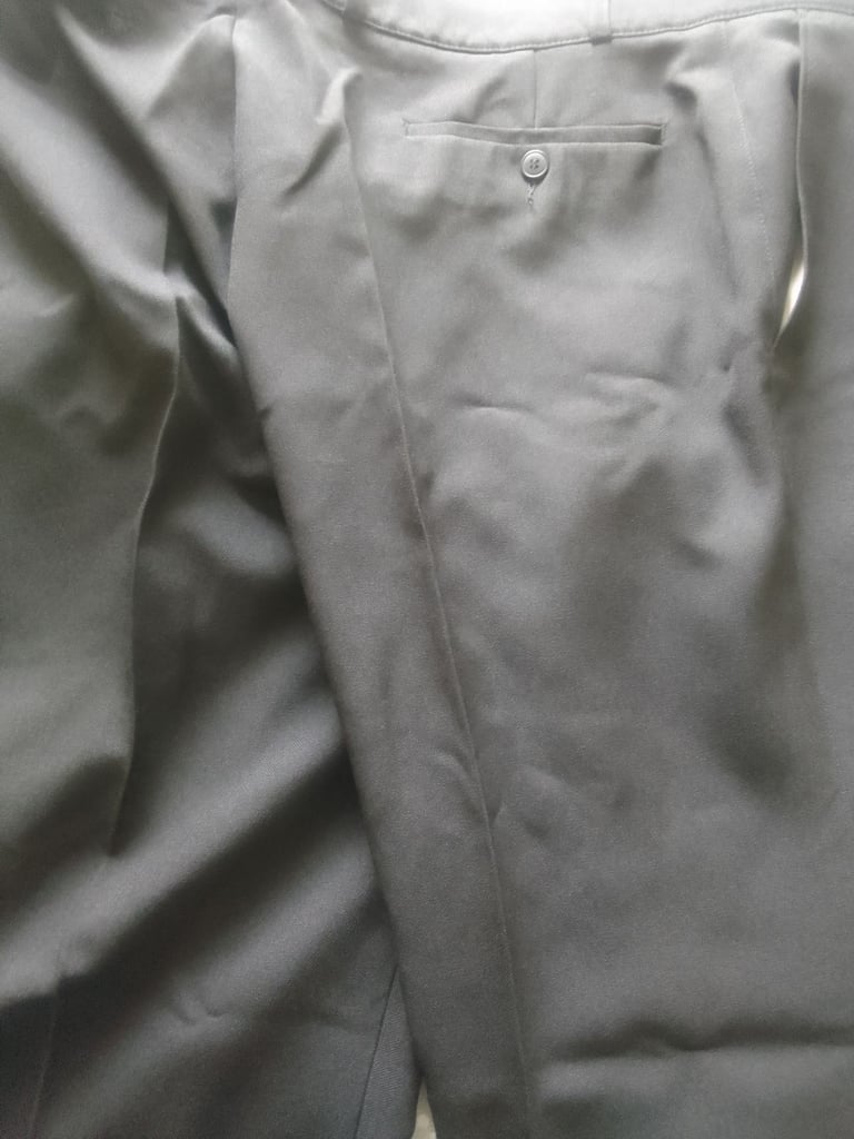 Men's simon Taylor trousers black new